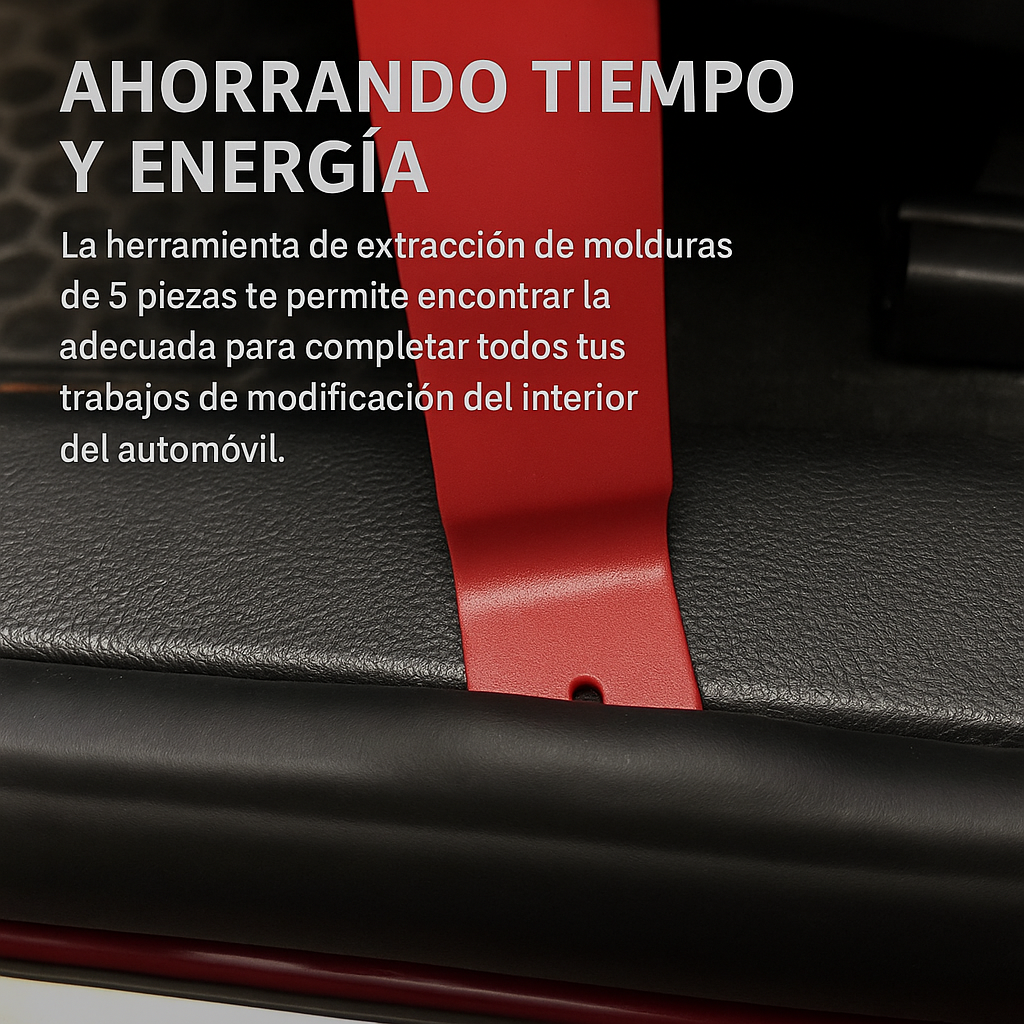Set De Herramientas Para Extracción De Molduras De Auto