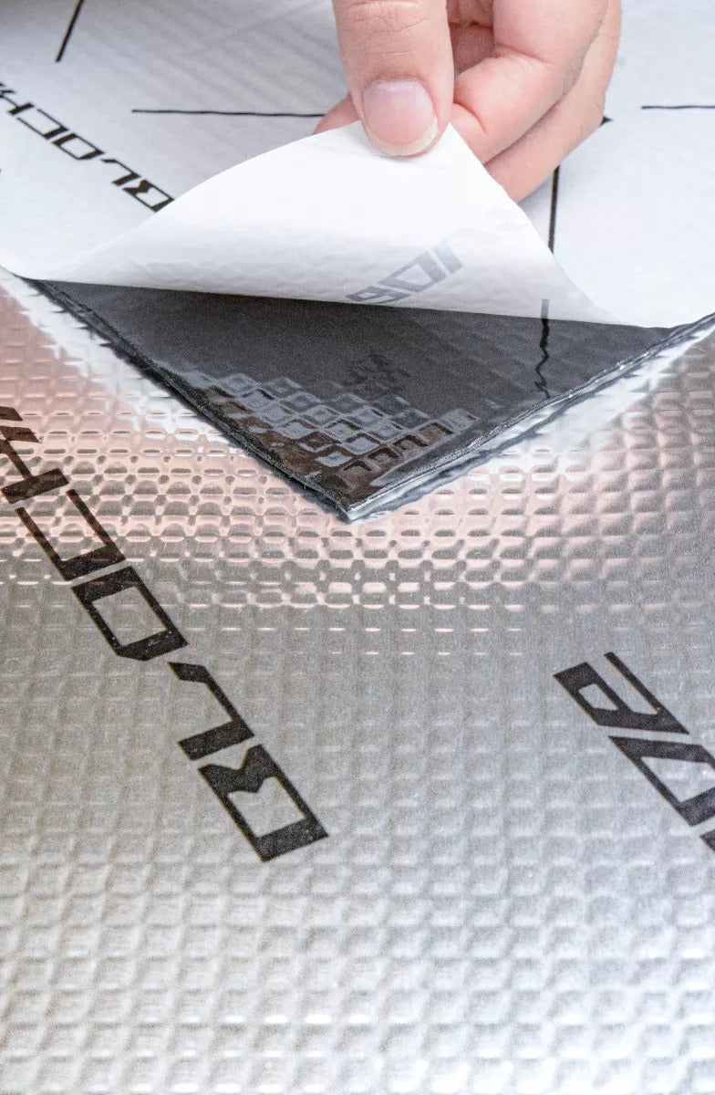 Aislante Acústico Autos Láminas Insonorizantes Caja 10 Unidades 2mm Entry Level