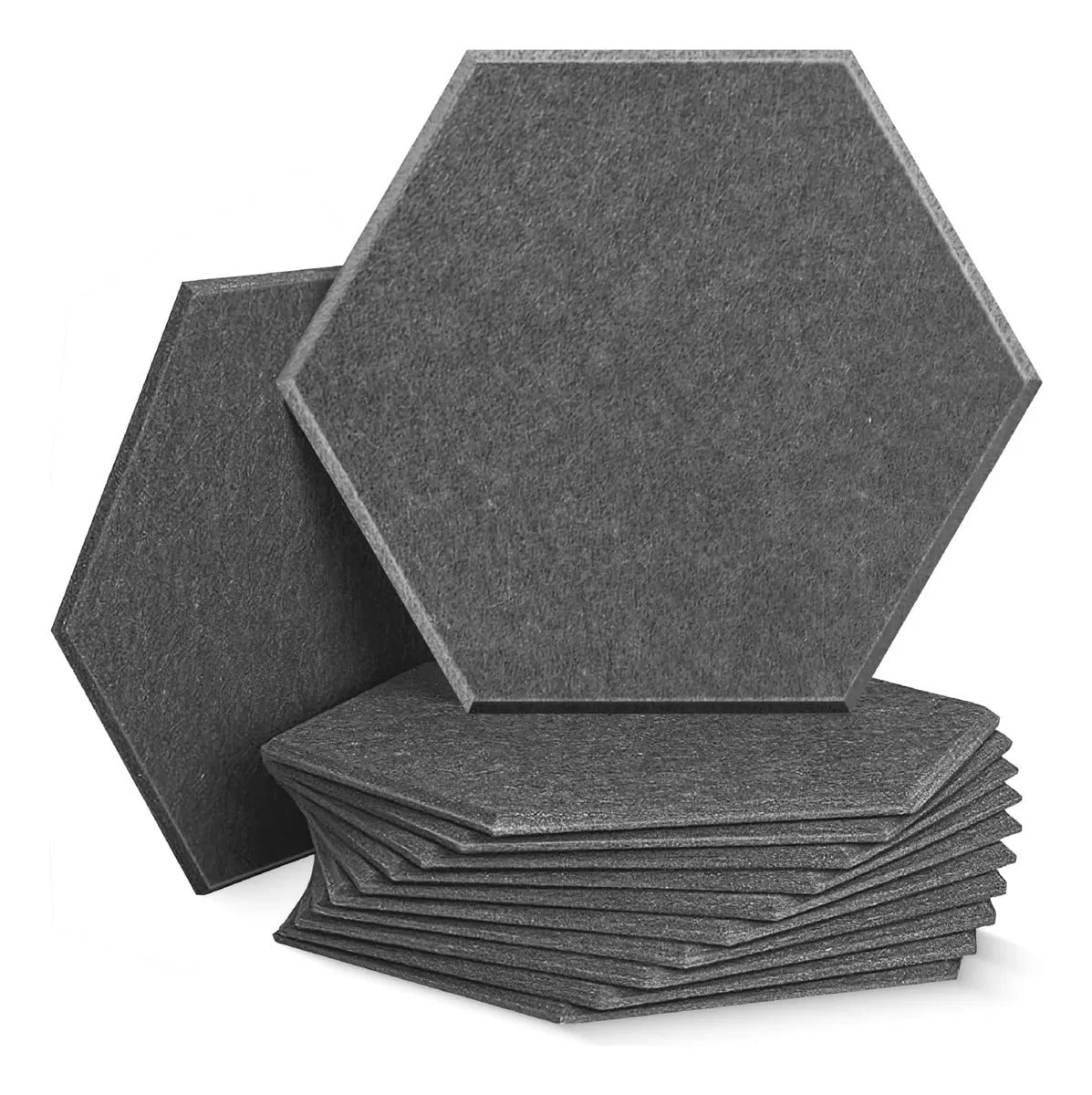 Paneles De Colores Absorbentes De Ruido Fibra Fieltro 12 Unidades