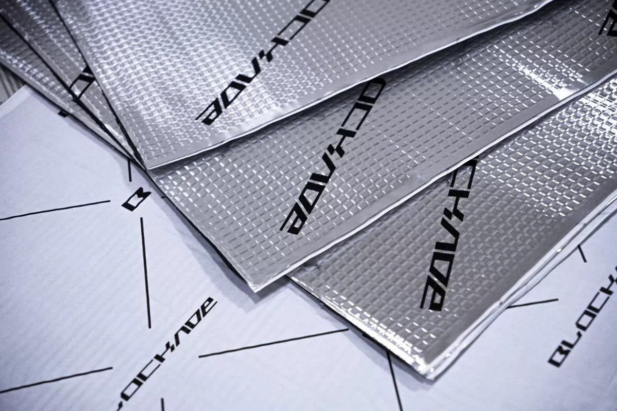 Aislante Acústico Autos Láminas Insonorizantes Caja 5 Unidades 2mm Entry Level