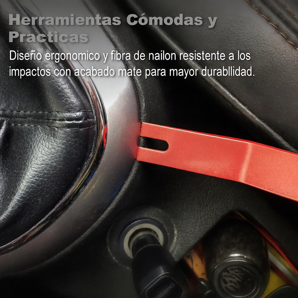 Set De Herramientas Para Extracción De Molduras De Auto