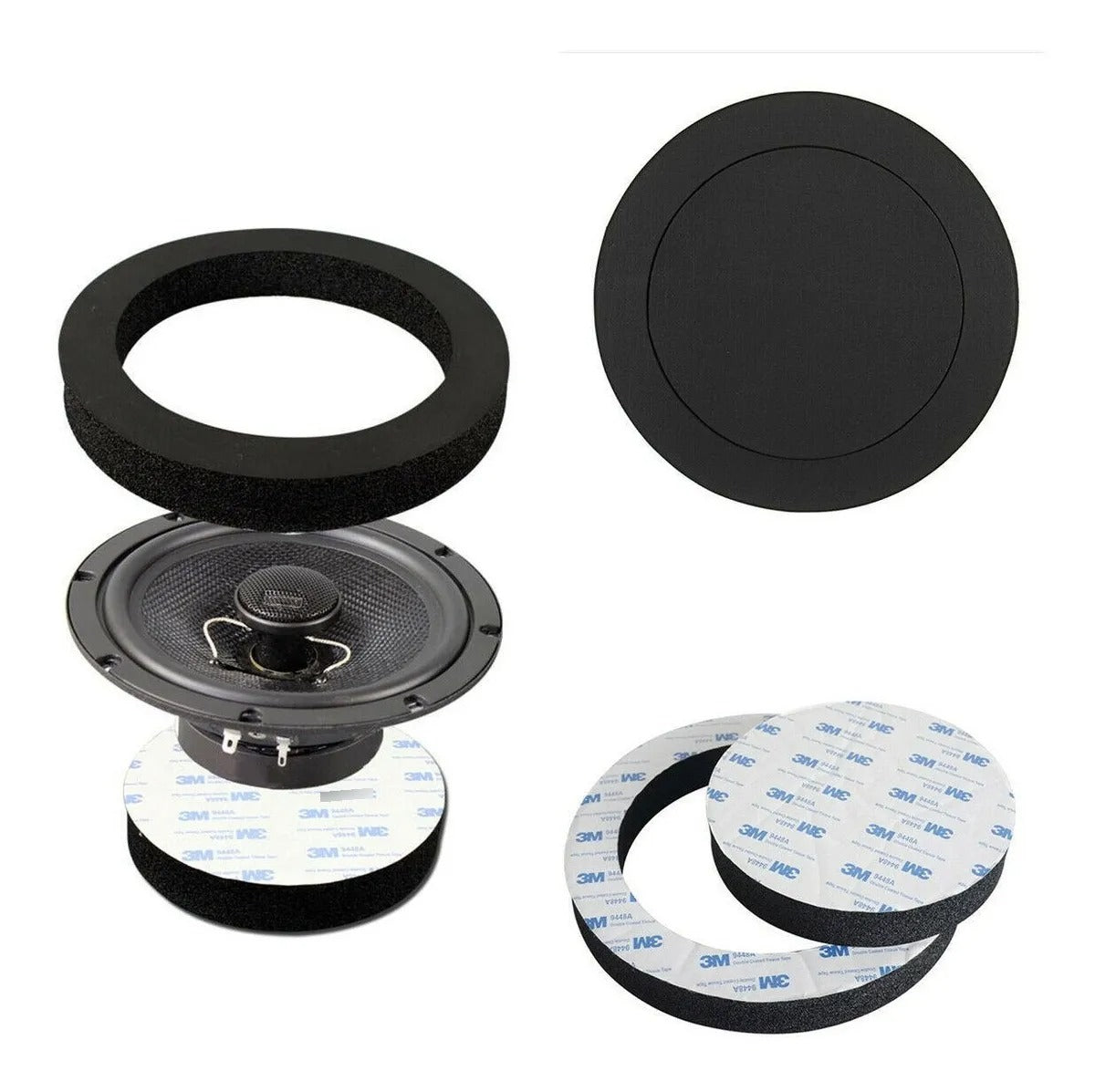 Anillo Insonorizante Para Auto Pack De 2 Unidades