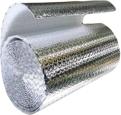 Aislante Térmico Reflectante Aluminio Burbuja 120x50cm 3,3mm