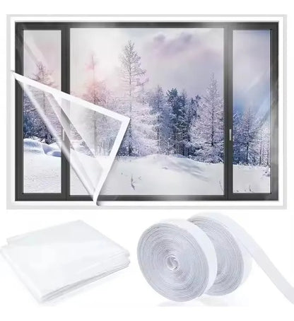 Aislante Transparente Para Ventanas Reutilizable 180x200cm