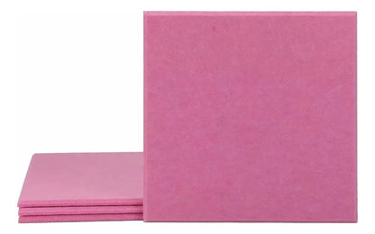 Paneles Acústicos Diseño Liso Para Reducción De Ruido Pack de 24 unidades 30x30cm
