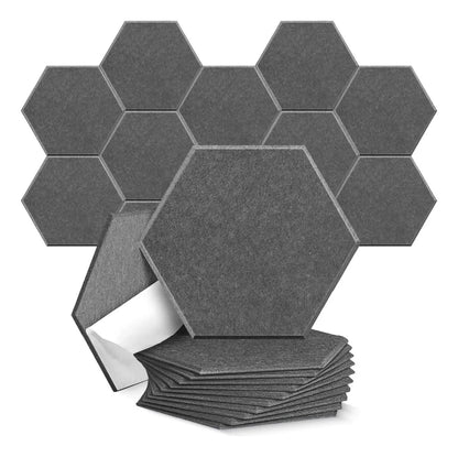 Paneles De Colores Absorbentes De Ruido Fibra Fieltro 12 Unidades
