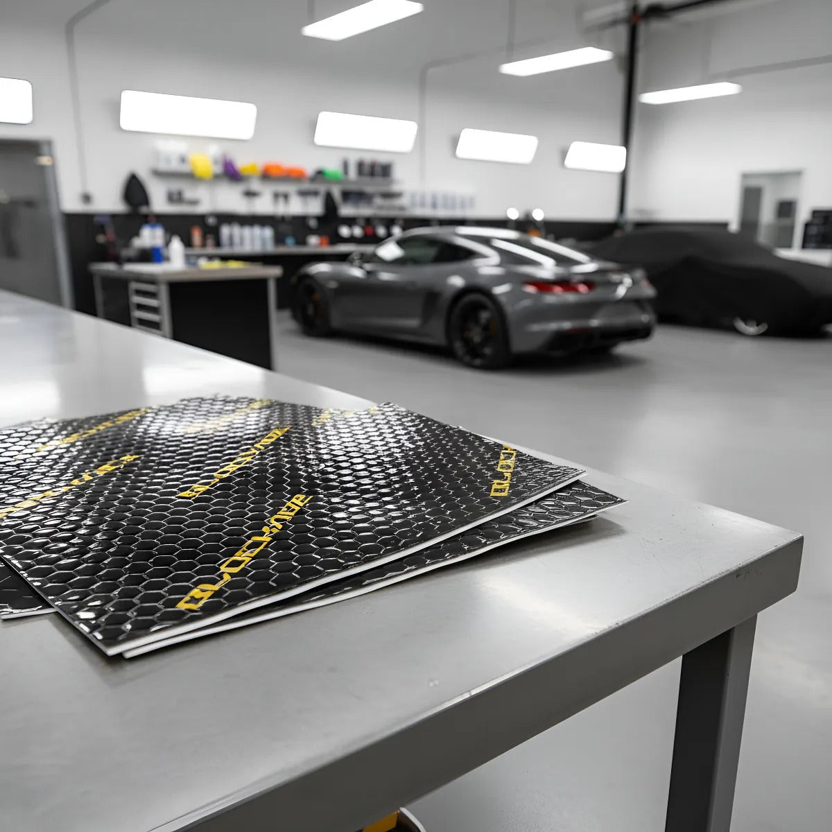 Aislante Acústico Autos Láminas Insonorizantes Caja 5 Unidades 3mm Advance